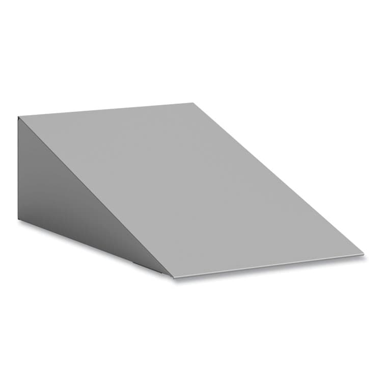 SAFCO PRODUCTS Single Sloped Metal Locker Hood Addition, 12w x 18d x 6h, Gray (SAF5516GR)