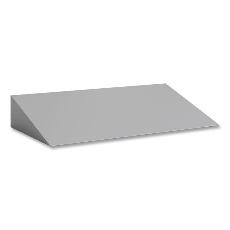 SAFCO PRODUCTS Triple Sloped Metal Locker Hood Addition, 36w x 18d x 6h, Gray (SAF5518GR)