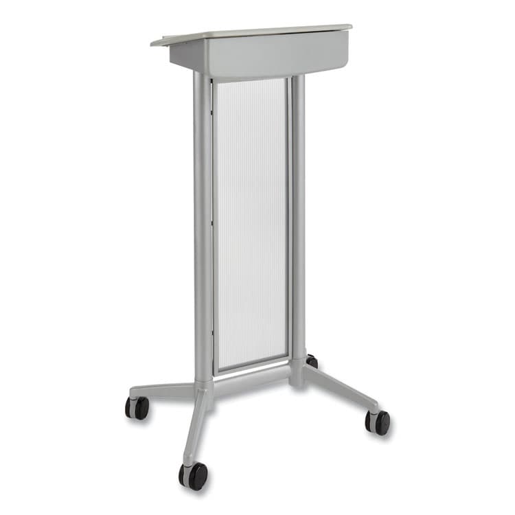 SAFCO PRODUCTS Impromptu Lectern, 26.5 x 18.75 x 46.5, Gray (SAF8912GR) thumbnail 2