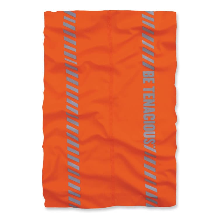 ERGODYNE CORPORATION Chill-Its 6487R Reflective Cooling Multi-Band, Polyester/Spandex, One Size Fits Most, Hi-Vis Orange (EGO42131)