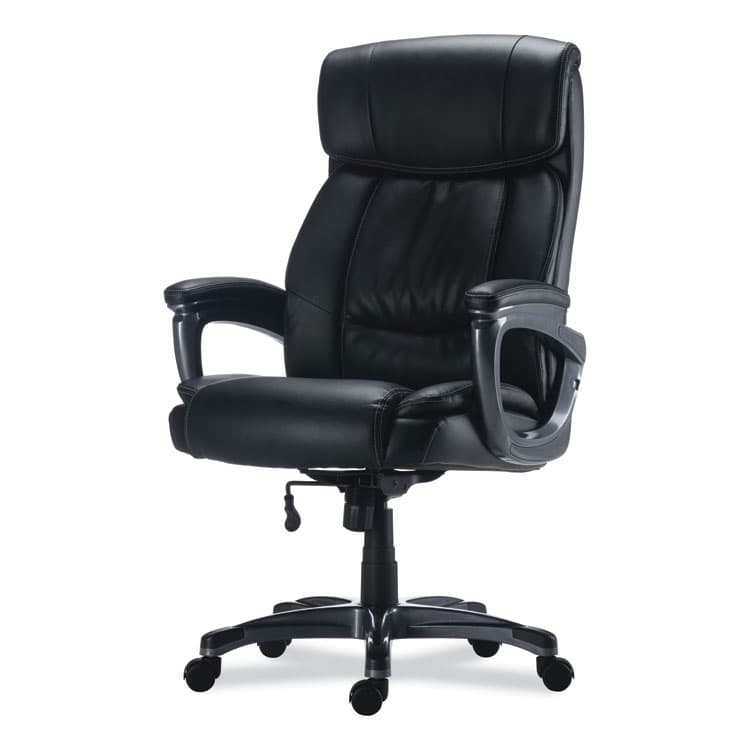 ALERA Alera Egino Big and Tall Chair, Supports Up to 400 lb, Black Seat/Back, Black Base (ALEEG44B19) thumbnail 4