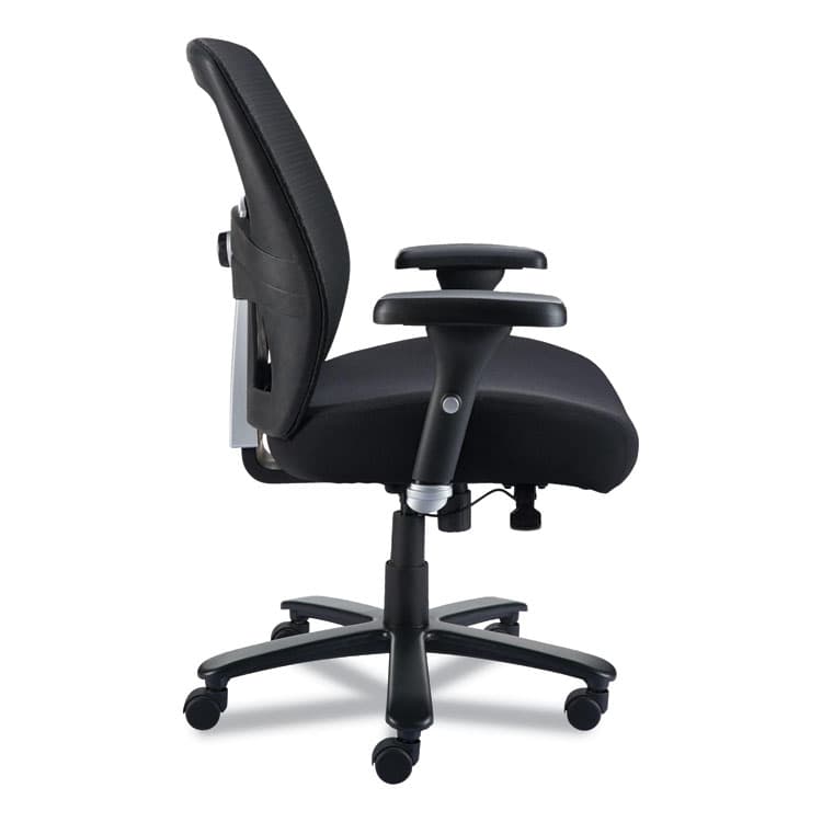ALERA Alera Faseny Series Big and Tall Manager Chair, Supports Up to 400 lbs, 17.48" to 21.73" Seat Height, Black Seat/Back/Base (ALEFN44B14) thumbnail 2