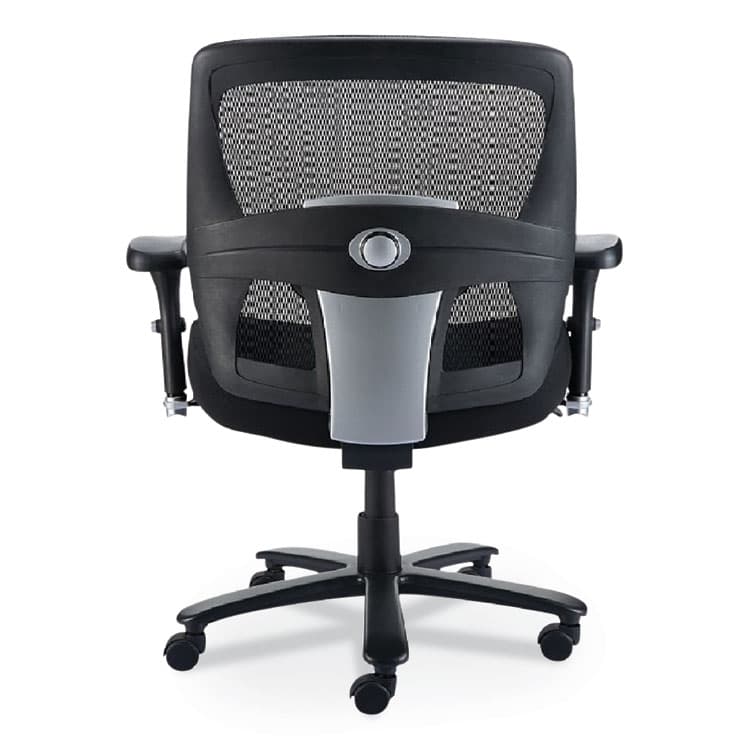 ALERA Alera Faseny Series Big and Tall Manager Chair, Supports Up to 400 lbs, 17.48" to 21.73" Seat Height, Black Seat/Back/Base (ALEFN44B14) thumbnail 4