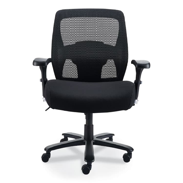 ALERA Alera Faseny Series Big and Tall Manager Chair, Supports Up to 400 lbs, 17.48" to 21.73" Seat Height, Black Seat/Back/Base (ALEFN44B14)