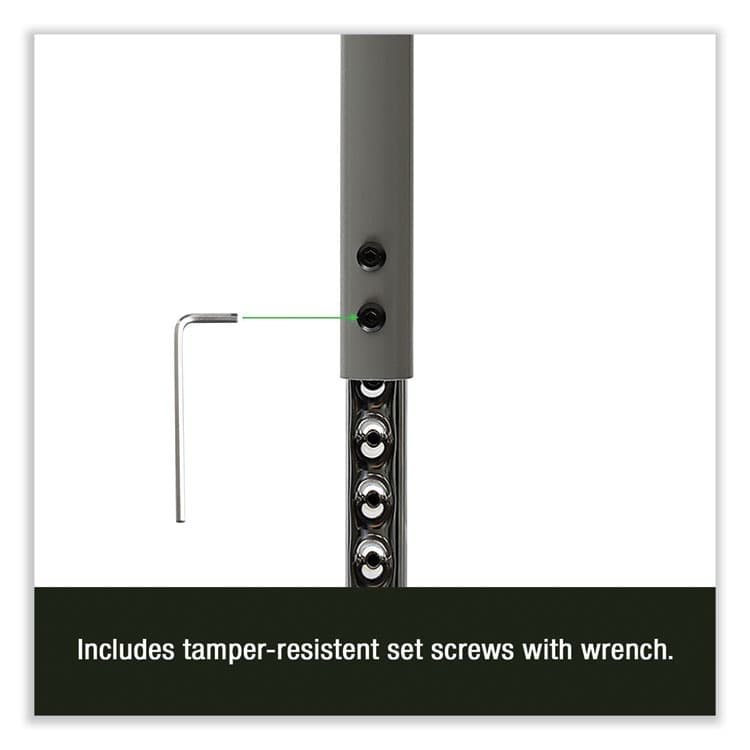 CORRELL, . Height-Adjustable Activity Tables, Rectangular, 48w x 24d x 10h, Medium Oak, 4/Pallet (CRL2448TF06954P) thumbnail 2