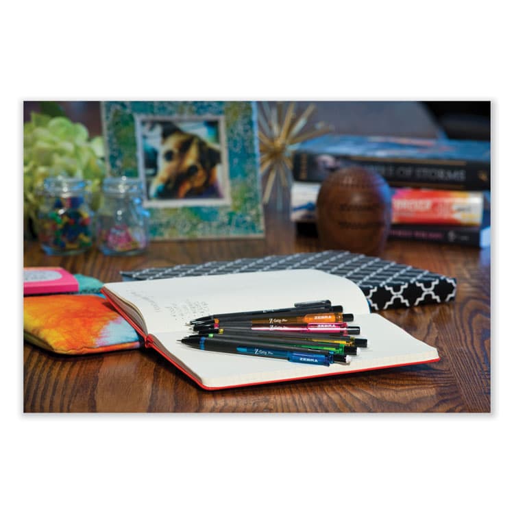 ZEBRA PEN CORP. Z-Grip Plus Mechanical Pencil, 0.7mm, HB (#2), Black Lead, Assorted Barrel Colors, 3/Pack (ZEB55403) thumbnail 2