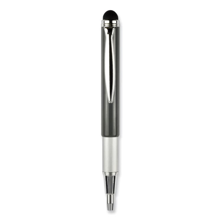 ZEBRA PEN CORP. StylusPen Telescopic Ballpoint Pen/Stylus, Retractable, Medium 1 mm, Black Ink, Blue/Gray Barrel, 2/Pack (ZEB33602) thumbnail 4