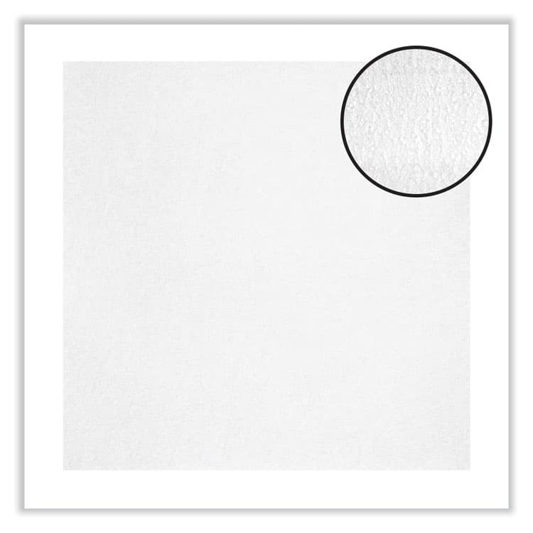 HOFFMASTER Linen-Like Natural Flat Pack Napkin, 16 x 16, White, 1,200/Carton (HFM125702) thumbnail 3
