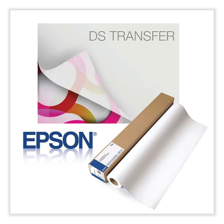 EPSON AMERICA, . DS Transfer Production Paper Roll, 4.5 mil, 24" x 350 ft, Matte White (EPSS045482A) thumbnail 4
