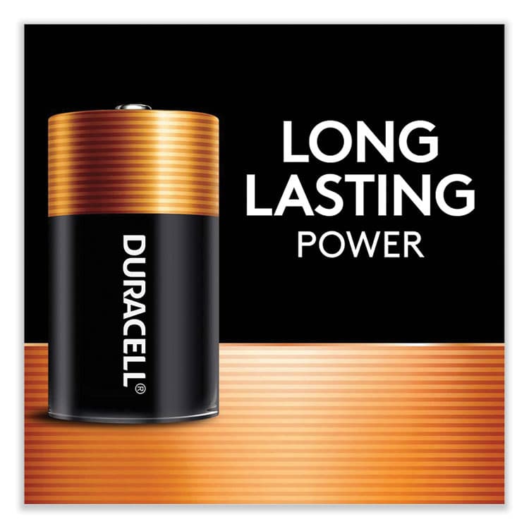 DURACELL PRODUCTS COMPANY CopperTop Alkaline D Batteries, Peggable Retail Pack, 8/Pack (DURMN13R8DWPK) thumbnail 2