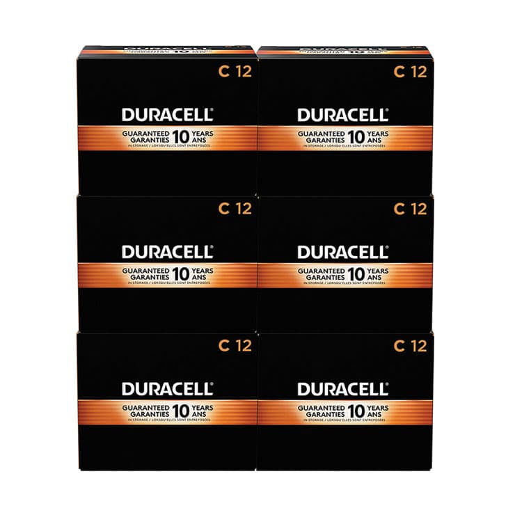 DURACELL PRODUCTS COMPANY CopperTop Alkaline C Batteries, 72/Carton (DURMN1400)