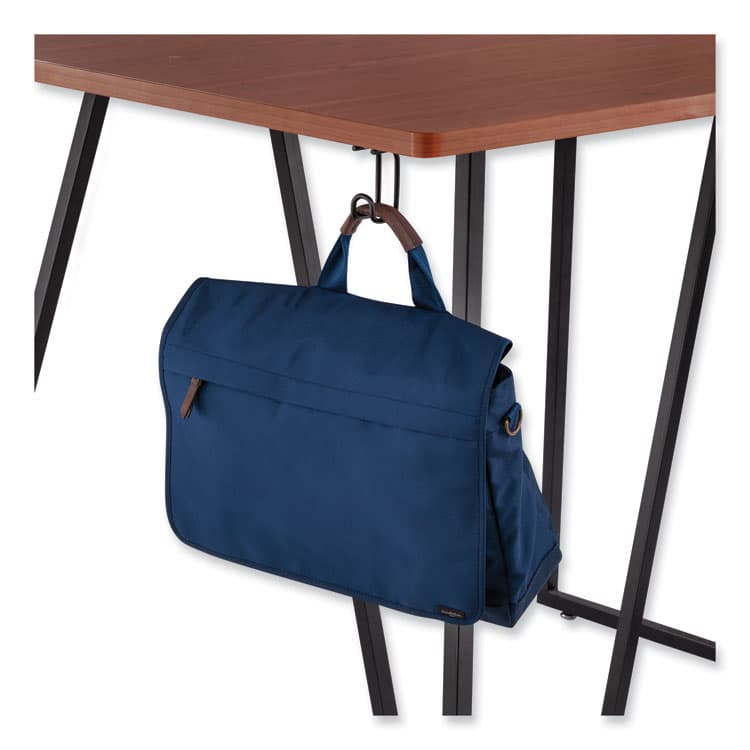 SAFCO PRODUCTS Table Hooks, 1.25 x 1.75 x 3.25, Black, 24/Pack (SAF2255BL) thumbnail 4