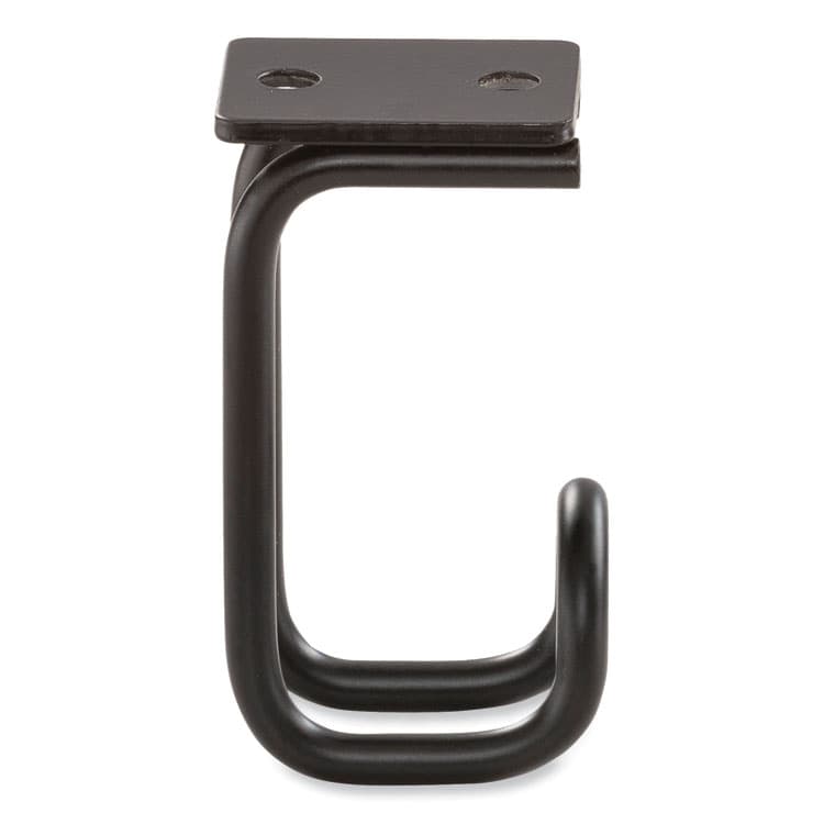 SAFCO PRODUCTS Table Hooks, 1.25 x 1.75 x 3.25, Black, 24/Pack (SAF2255BL) thumbnail 2