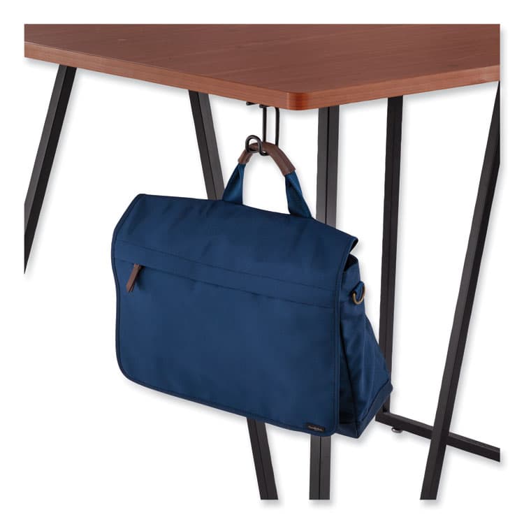 SAFCO PRODUCTS Table Hooks, 1.25 x 1.75 x 3.25, Black, 6/Pack (SAF2254BL) thumbnail 4