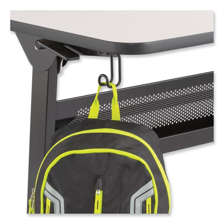 SAFCO PRODUCTS Table Hooks, 1.25 x 1.75 x 3.25, Black, 24/Pack (SAF2255BL) thumbnail 3