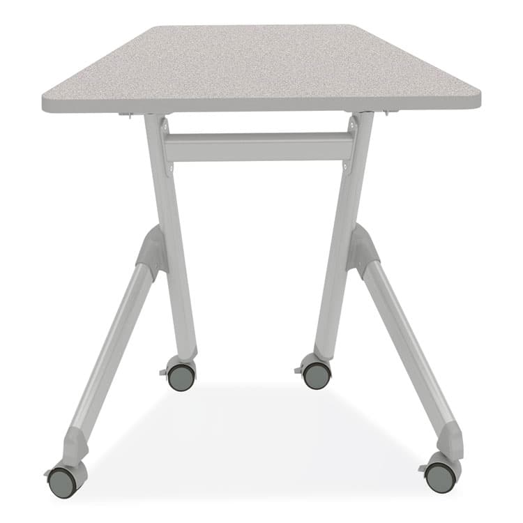 SAFCO PRODUCTS Learn Nesting Trapezoid Desk, 32.83" x 22.25" to 29.5", Gray (SAF1226GR)