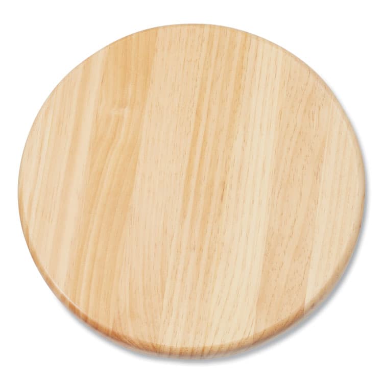 NATIONAL PUBLIC SEATING 6800 Series Height Adjustable Wood Seat Swivel Stool, Supports Up to 300 lb, 19" to 25" Seat Height, Maple Seat, Gray Base (NPS6800W02) thumbnail 3