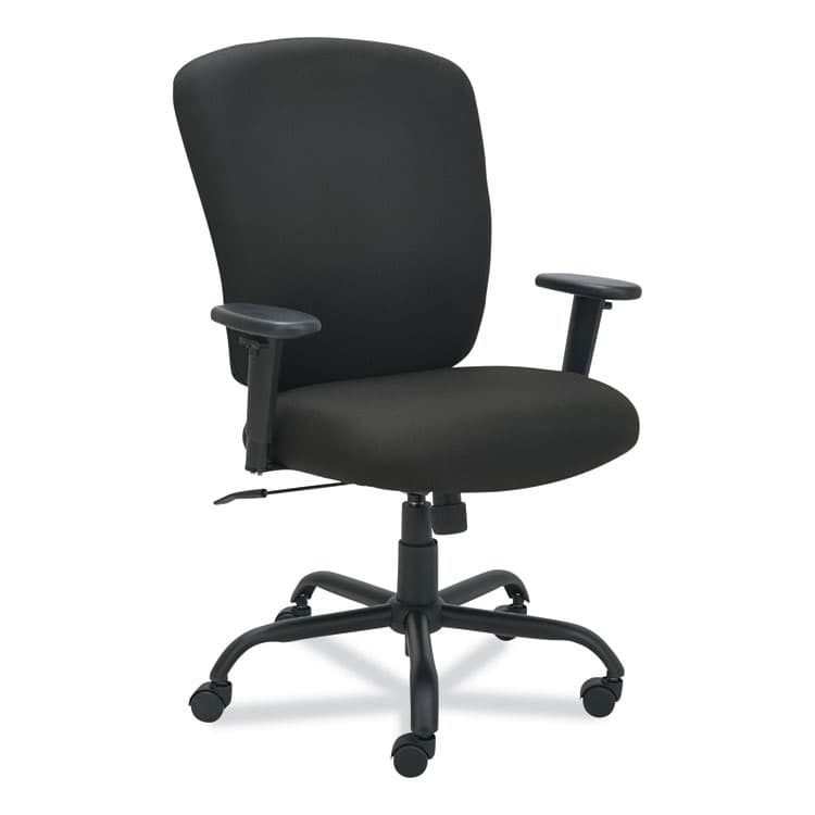 ALERA Alera Mota Series Big and Tall Chair, Supports Up to 450 lb, 19.68" to 23.22" Seat Height, Black (ALEMT4510)