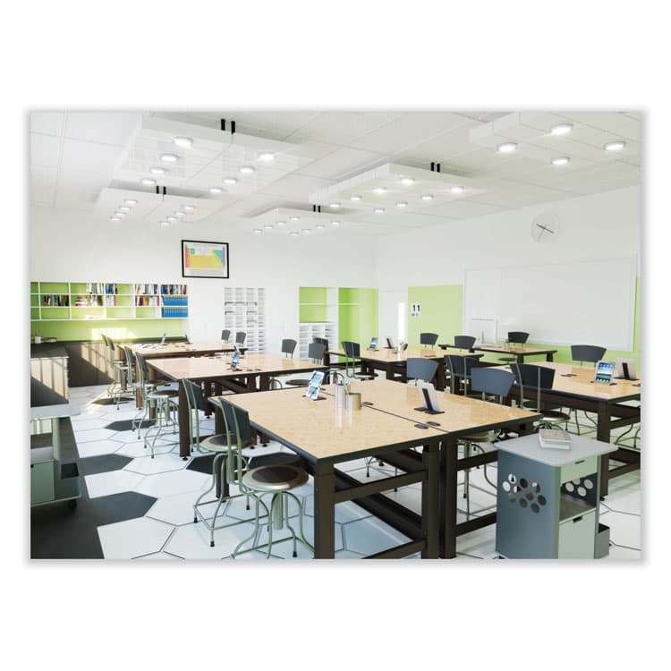 SAFCO PRODUCTS Diesel Low Base Stool with Back, Supports Up to 250 lb, 16" to 22" Seat Height, Black Seat, Black Back, Pewter Base (SAF6668) thumbnail 3