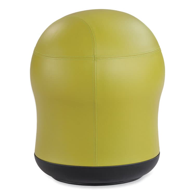 SAFCO PRODUCTS Zenergy Swivel Ball Chair, Backless, Supports Up to 250 lb, Green Seat Vinyl (SAF4760GV)