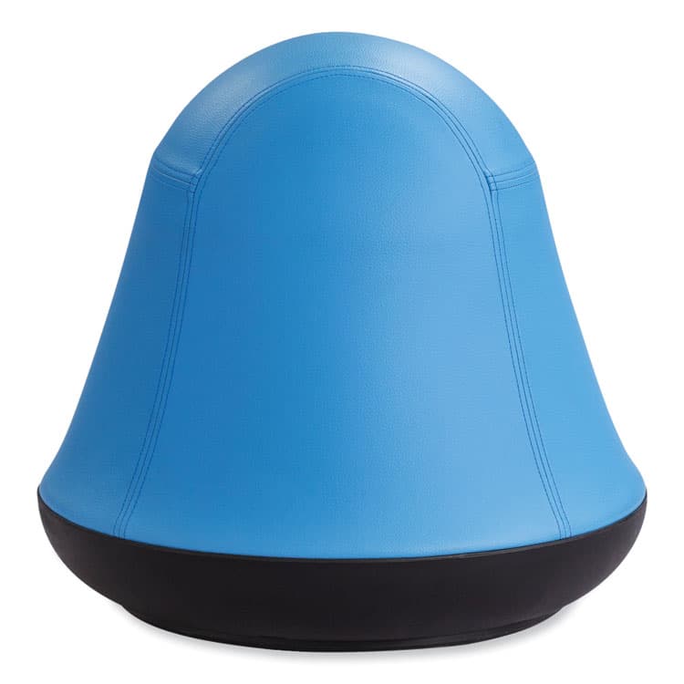 SAFCO PRODUCTS Runtz Swivel Ball Chair, Backless, Supports Up to 250 lb, Baby Blue Vinyl (SAF4761BUV) thumbnail 2
