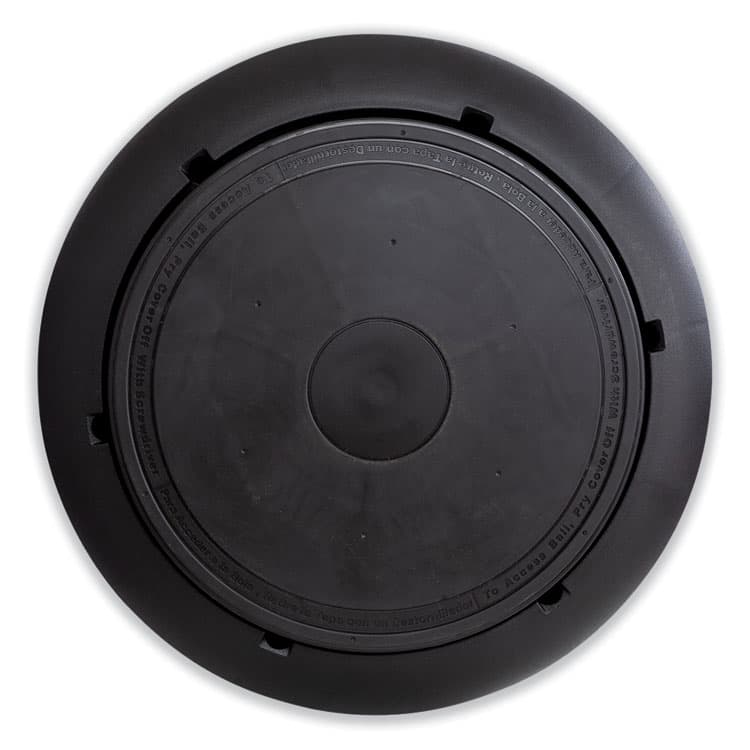 SAFCO PRODUCTS Runtz Swivel Ball Chair, Backless, Supports Up to 250 lb, Green Vinyl (SAF4761GV) thumbnail 4