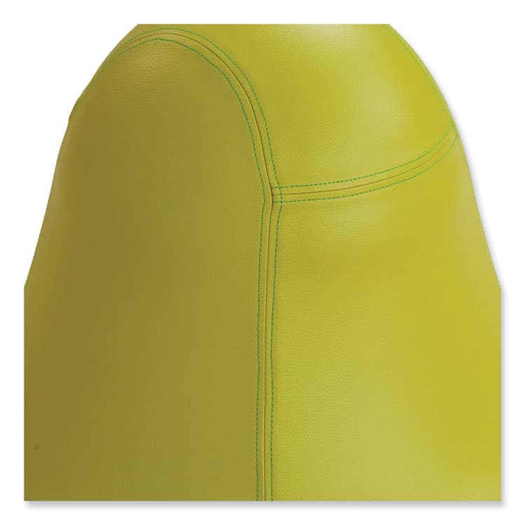 SAFCO PRODUCTS Runtz Swivel Ball Chair, Backless, Supports Up to 250 lb, Green Vinyl (SAF4761GV) thumbnail 3