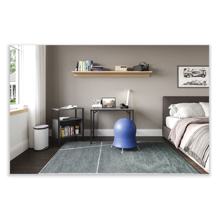 SAFCO PRODUCTS Zenergy Ball Chair, Backless, Supports Up to 250 lb, Red Vinyl (SAF4751RV) thumbnail 3