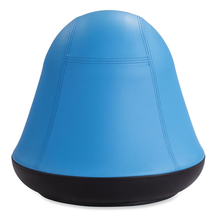SAFCO PRODUCTS Runtz Swivel Ball Chair, Backless, Supports Up to 250 lb, Baby Blue Vinyl (SAF4761BUV)
