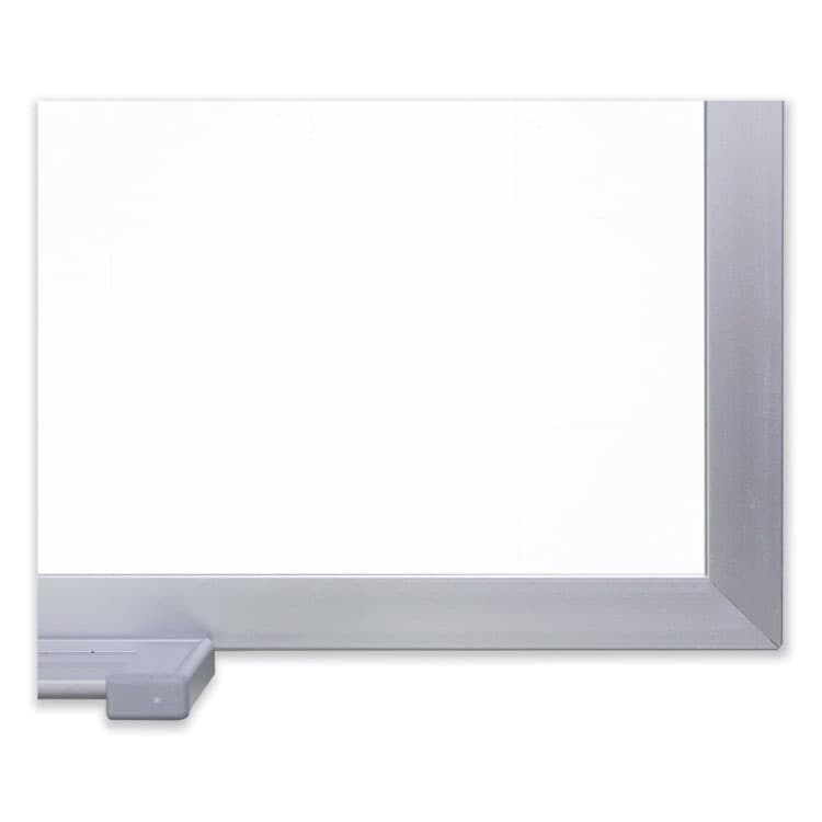 GHENT MANUFACTURING, Magnetic Porcelain Whiteboard with Aluminum Frame, 72.5" x 48.5", White Surface, Satin Aluminum Frame (GHEM1464) thumbnail 3
