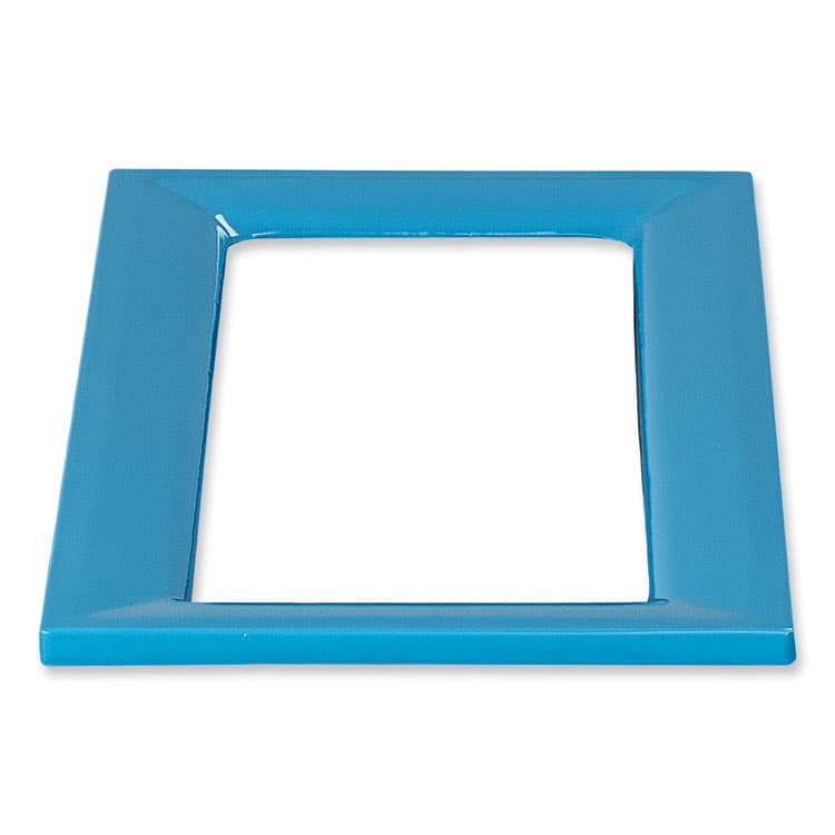 SAFCO PRODUCTS Mixx Recycling Center Lid, 9.87w x 19.87d x 0.62h, Blue (SAF9450BU)