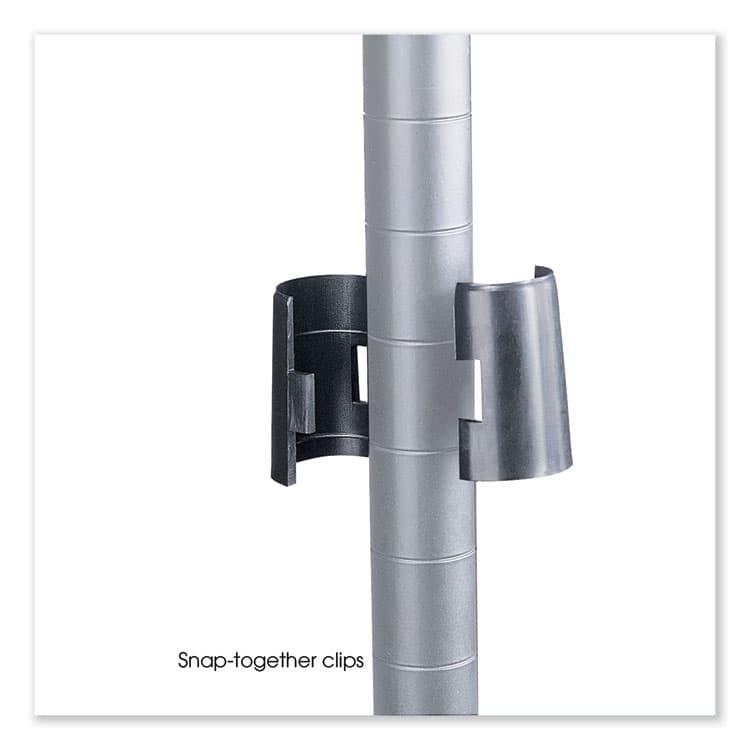 SAFCO PRODUCTS Industrial Extra Shelf Pack, 36w x 18d x 1.5h Steel, Metallic Gray, 2/Pack (SAF5287GR) thumbnail 3