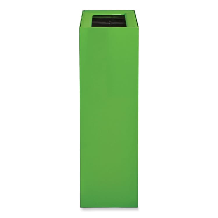 SAFCO PRODUCTS Mixx Recycling Center Rectangular Receptacle, 29 gal, Steel, Green (SAF9448GN) thumbnail 4