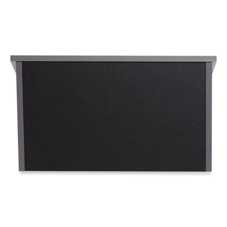 NATIONAL PUBLIC SEATING Tabletop Lectern, 23.75 x 19.87 x 13.75, Black (NPS22BK) thumbnail 4