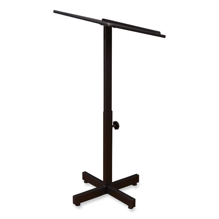 NATIONAL PUBLIC SEATING Portable Presentation Lectern Stand, 20 x 18.25 x 44, Cherry (NPS70CH) thumbnail 4