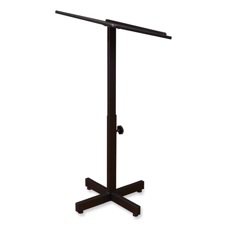 NATIONAL PUBLIC SEATING Portable Presentation Lectern Stand, 20 x 18.25 x 44, Mahogany (NPS70MY) thumbnail 4