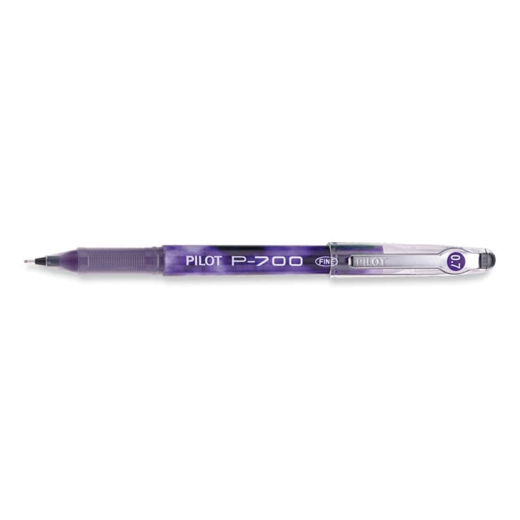 PILOT CORP. OF AMERICA Precise P-700 Gel Pen, Stick, Fine 0.7 mm, Purple Ink, Purple Barrel, Dozen (PIL38621) thumbnail 4