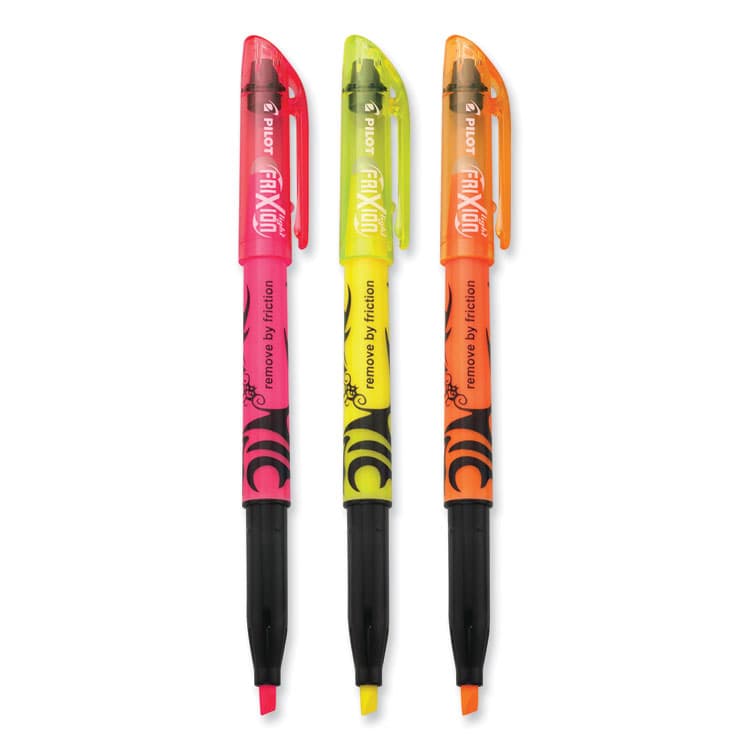 PILOT CORP. OF AMERICA FriXion Light Erasable Highlighter, Assorted Ink Colors, Chisel Tip, Assorted Barrel Colors, 3/Pack (PIL46507) thumbnail 2