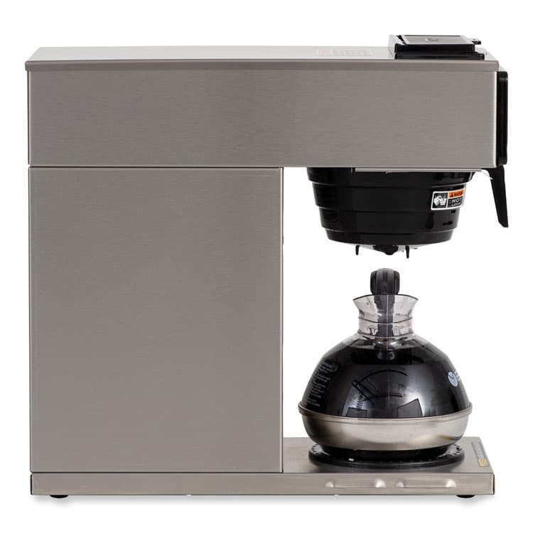 BUNN-O-MATIC VP17-1 12-Cup Commercial Pourover Coffee Brewer, Stainless Steel/Black (BUN133000001) thumbnail 4