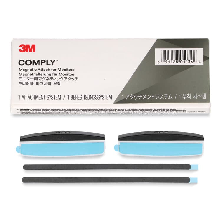 3M/COMMERCIAL TAPE DIV. COMPLY Magnetic Attach Privacy Filter for 24" Widescreen Flat Panel Monitor, 16:10 Aspect Ratio (MMMPF240W1EM) thumbnail 2