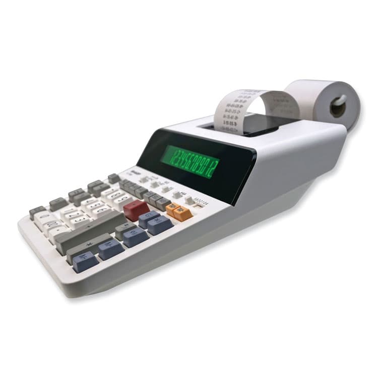 SHARP ELECTRONICS EL-T3301 Thermal Printing Calculator, Black Print, 8 Lines/Sec (SHRELT3301)