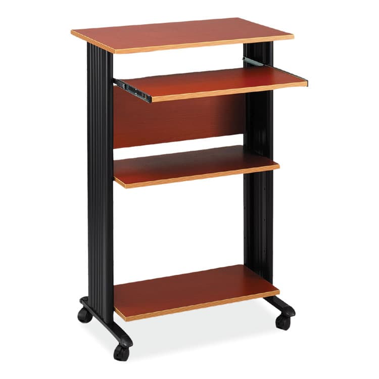 SAFCO PRODUCTS Muv Standing Desk, 29.5" x 22" x 45", Cherry (SAF1923CY)