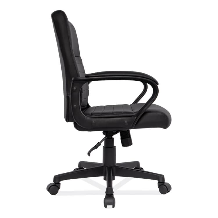 ALERA Alera Breich Series Manager Chair, Supports Up to 275 lbs, 16.73" to 20.39" Seat Height, Black Seat/Back, Black Base (ALEBC42B19) thumbnail 3