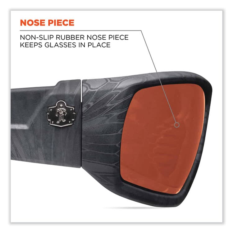 ERGODYNE CORPORATION Skullerz Odin Safety Glasses, Black Full Frame, Copper Dual Lens (EGO50020) thumbnail 2