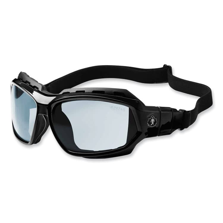 ERGODYNE CORPORATION Skullerz Loki Safety Glasses/Goggles, Black Full Frame, Clear Dual Anti-Fog I/O Lens (EGO56083) thumbnail 2