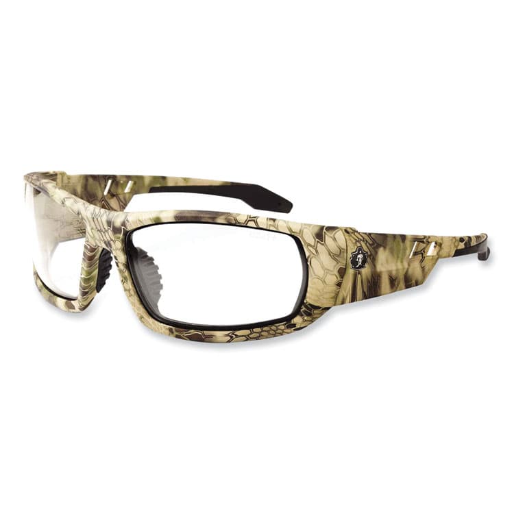ERGODYNE CORPORATION Skullerz Odin Safety Glasses, Kryptek Highlander Full Frame, Clear Dual Lens (EGO50300)