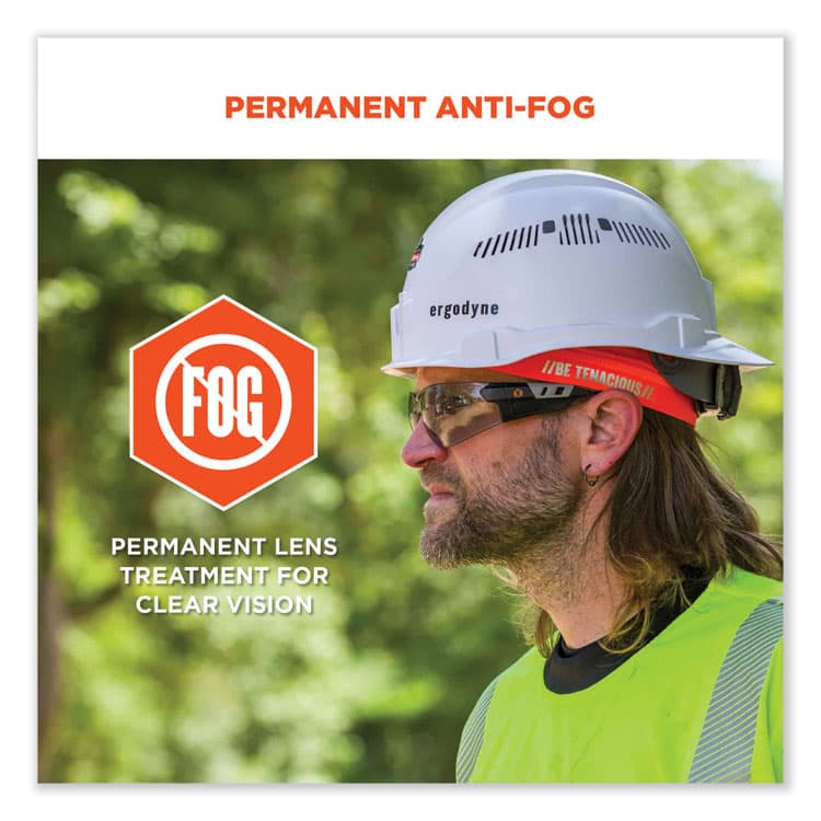 ERGODYNE CORPORATION Skullerz Saga Frameless Safety Glasses, Frameless, Clear Single Lens (EGO59100) thumbnail 2