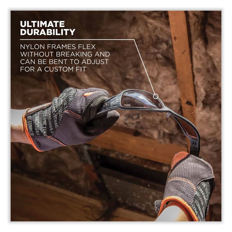 ERGODYNE CORPORATION Skullerz Odin Safety Glasses, Kryptek Highlander Full Frame, Copper Dual Lens (EGO50320) thumbnail 4