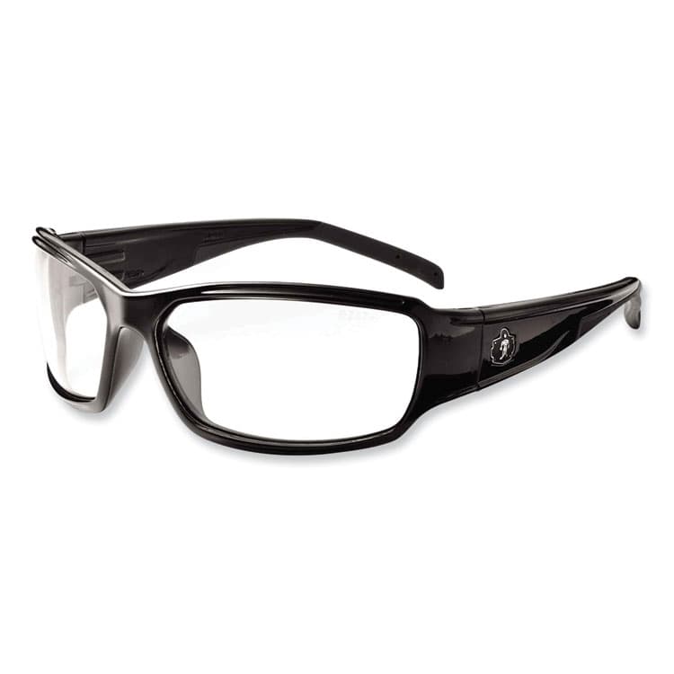 ERGODYNE CORPORATION Skullerz Thor Safety Glasses, Black Full Frame, Clear Dual Anti-Fog Lens (EGO51003)