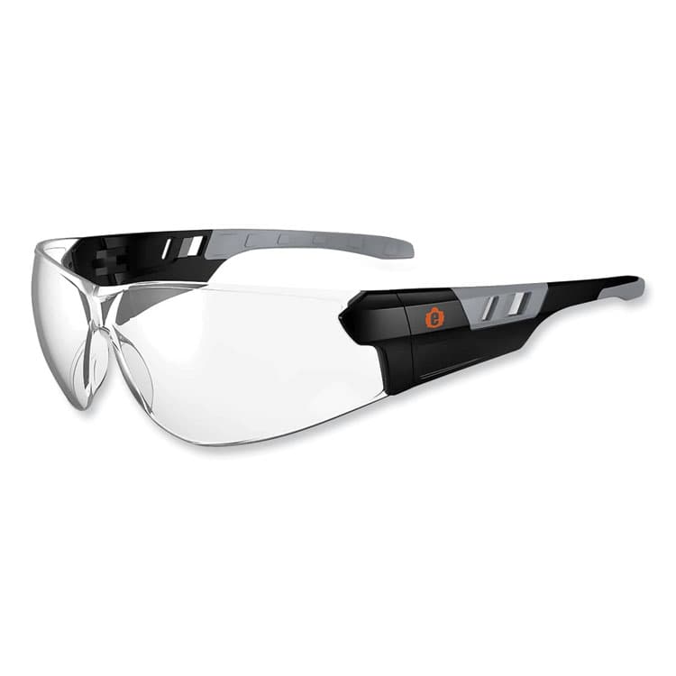 ERGODYNE CORPORATION Skullerz Saga Frameless Safety Glasses, Fog-Off Technology, Frameless, Clear Single Lens (EGO59103)